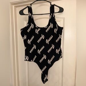 Guess Monochrome Logo Bodysuit